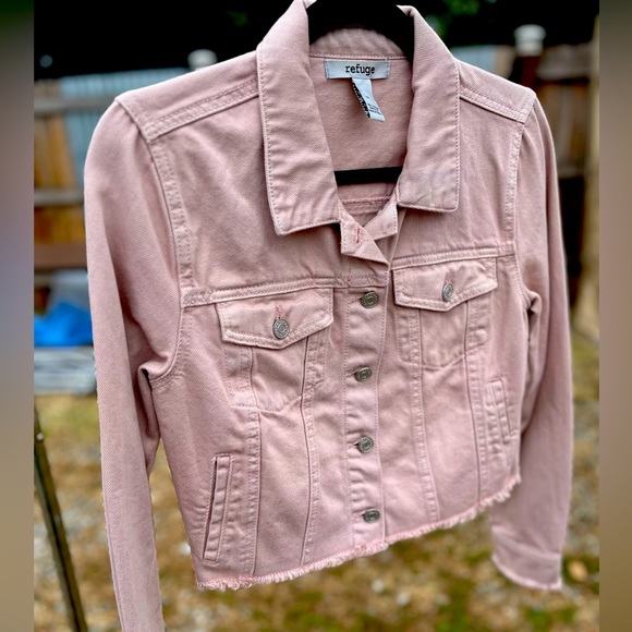 Hand Painted Swift Inspired Denim Jacket - Picture 2 of 9